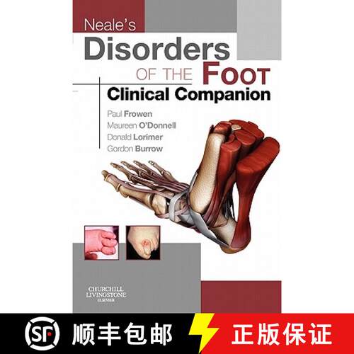 【3-4周达】Neale's Disorders of the Foot Clinical Companion [9780702031717]