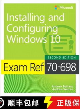 【3-4周达】Exam Ref 70-698 Installing and Configuring Windows 10 [9781509307845]