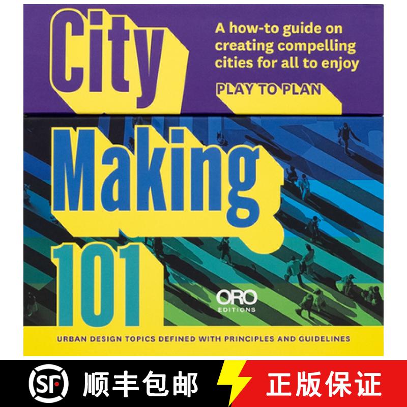 【3-4周达】City Making 101 : Card Topics with Urban Design Guidelines [9781961856004]