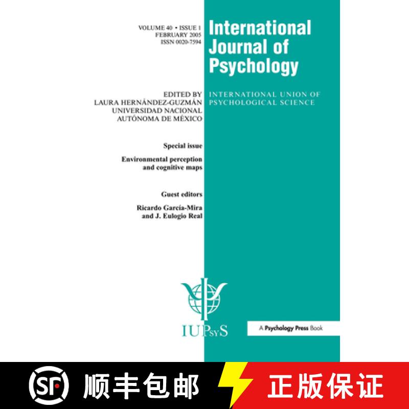【3-4周达】Environmental Perception and Cognitive Maps: A Special Issue of the International Journal ... [9781841699806]