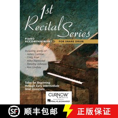 【3-4周达】First Recital Series: Piano Accompaniment for Snare Drum [9789043119238]