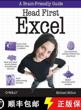 预订 Head First Excel: A Learner's Guide to Spreadsheets [9780596807696]