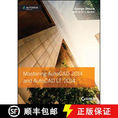 【3-4周达】Mastering Autocad 2014 And Autocad Lt 2014: Autodesk Official Press [Wiley计算机] [9781118575048]