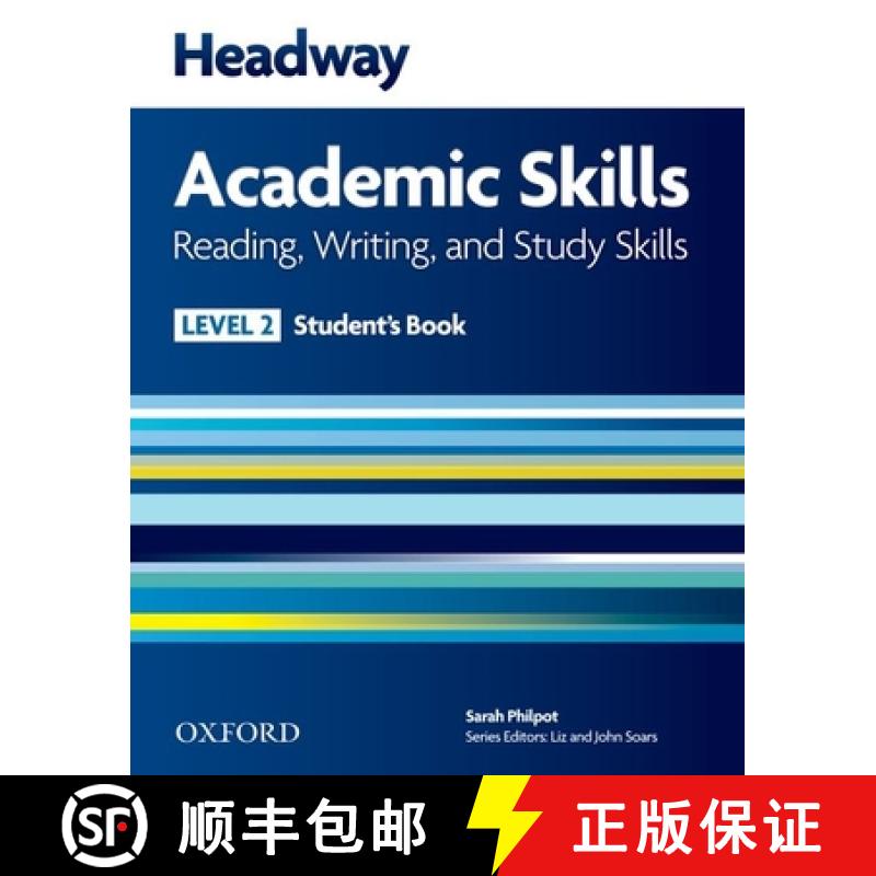 【2-3周达】Headway Academic Skills: 2: Reading, Writing, and Study Skills Student's Book [9780194741606]