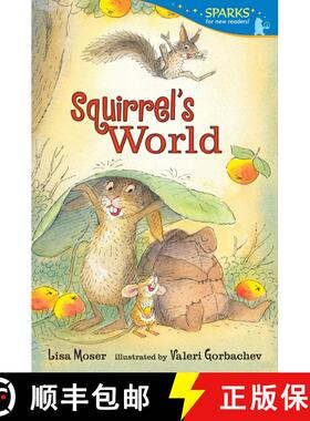 【3-4周达】Squirrel's World: Candlewick Sparks [9780763666446]