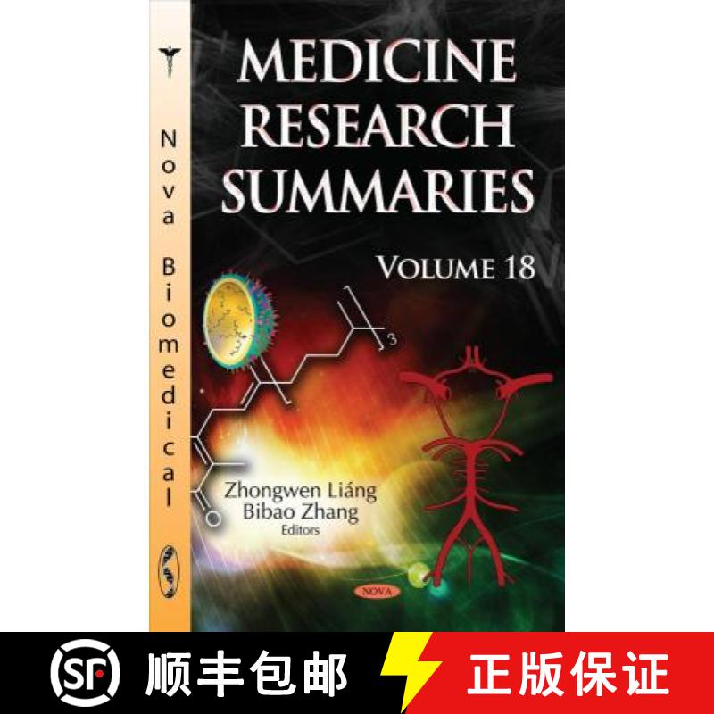 【3-4周达】Medicine Research Summaries (with Biographical Sketches): Volume 18 [9781536128062]