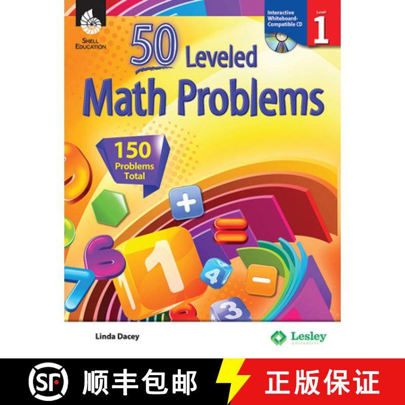 【3-4周达】TCM 50 Leveled Math Problems Level 1 [9781425807733]