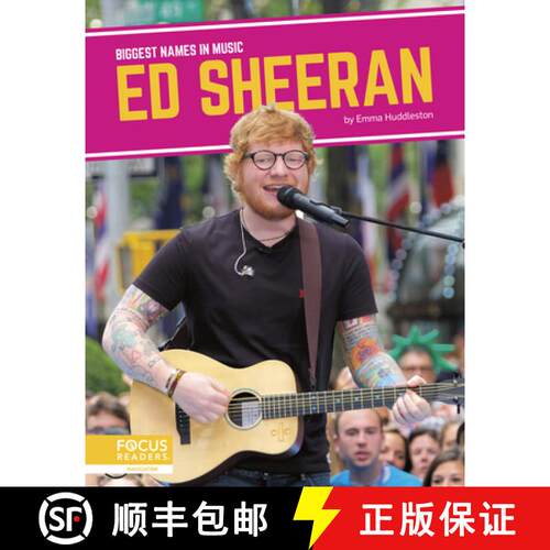【3-4周达】精装 Biggest Names in Music: Ed Sheeran [9781644936382]