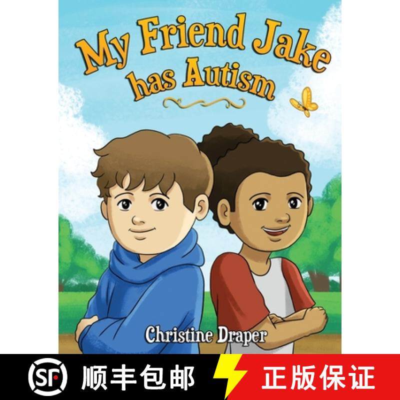 【3-4周达】My Friend Jake has Autism: A book to explain autism to children, UK English edition [9781909986558]