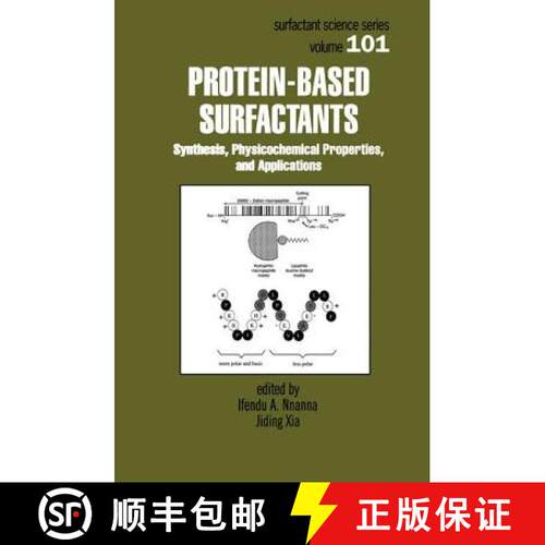 【3-4周达】精装 Protein-Based Surfactants: Synthesis: Physicochemical Properties, and Applications [9780824700041]