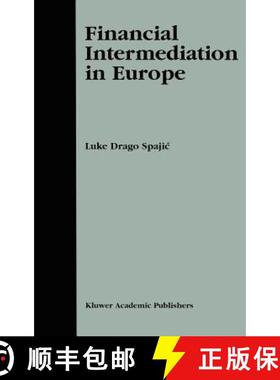 【3-4周达】Financial Intermediation in Europe [9781402070099]