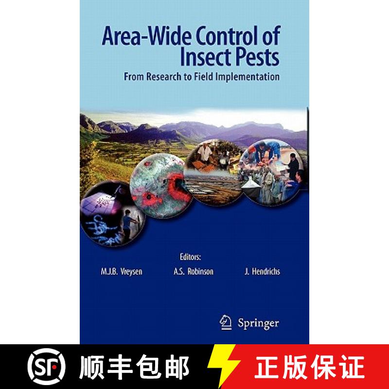 【2-3周达】Area-Wide Control of Insect Pests: From Research to Field Implementation [9789048175215]