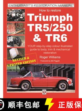 【3-4周达】How to Restore Triumph Tr5, TR250 & TR6 [9781787113435]