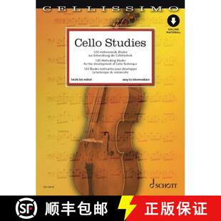 120 Technique Motivating Studies Mohrs Book Etudes w... the Cello Development 3周达 9783795711603 for