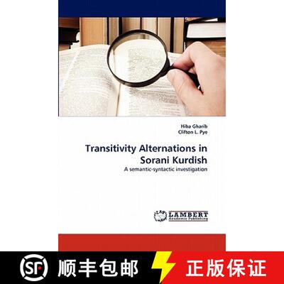 预订 Transitivity Alternations in Sorani Kurdish [9783844390551]