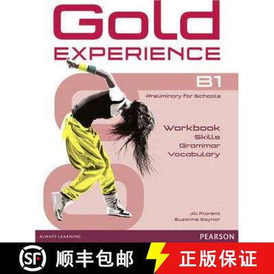 【3-4周达】Gold Experience B1 Language and Skills Workbook [9781292159478]