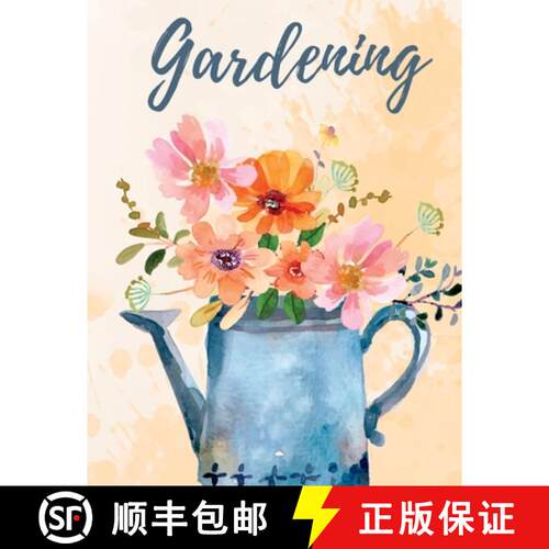 【3-4周达】Garden Planner And Log Book: Monthly Gardening Notebook for Recording Important Plant Deta... [9781803857763]