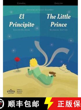 【3-4周达】El Principito / The Little Prince Spanish/English Bilingual Edition with Audio Download [9781999706111]