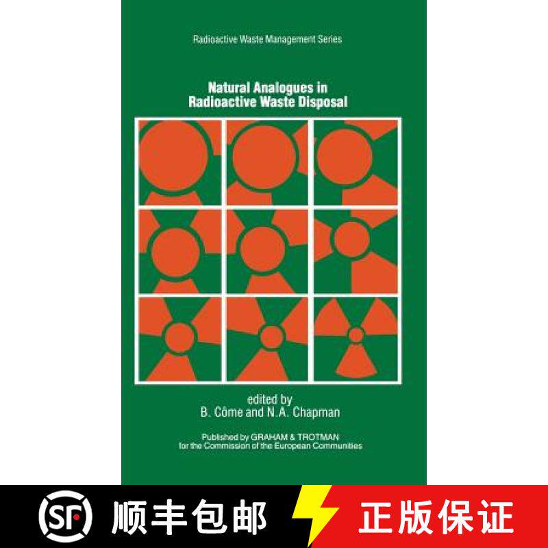 【3-4周达】Natural Analogues in Radioactive Waste Disposal [9781853331053]