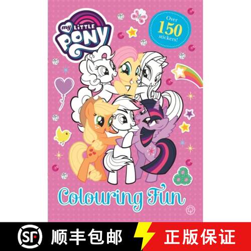 预订 My Little Pony: Colouring Fun: Over 150 stickers! [9781408347546]