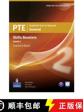 【3-4周达】Pearson Test of English General Skills Booster 2 Teacher's Book and CD Pack [9781408277935]