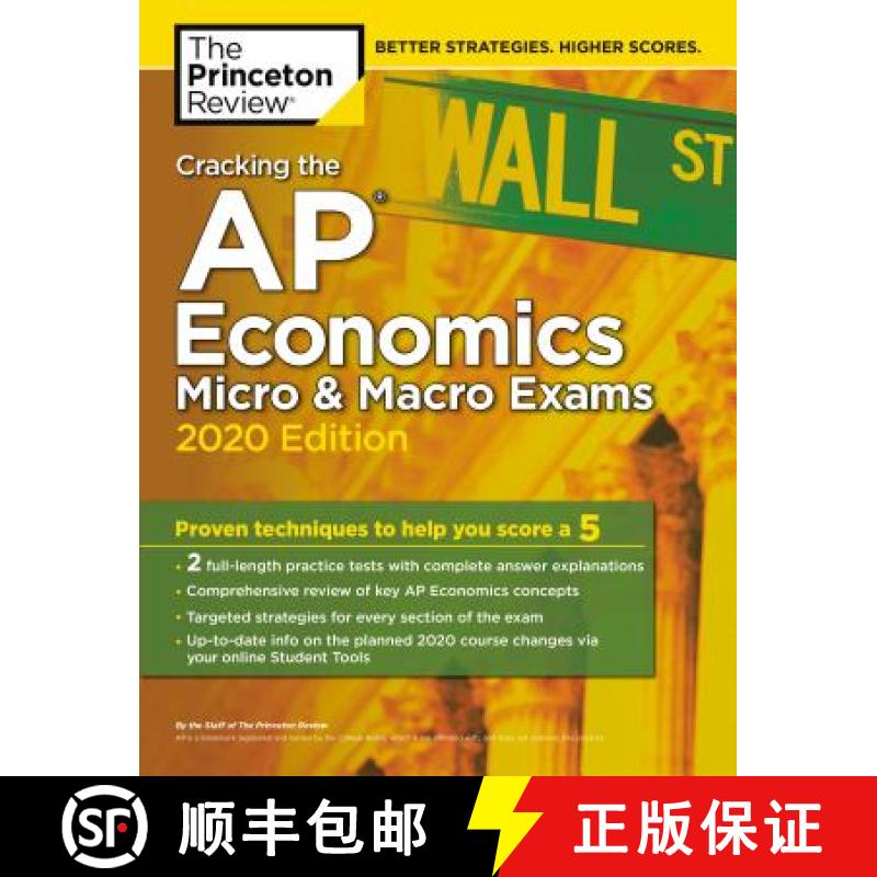Cracking the AP Economics Micro & Macro Exams, 2020 Edition: Practice Tests & Proven Techniques to He... [9780525568209]