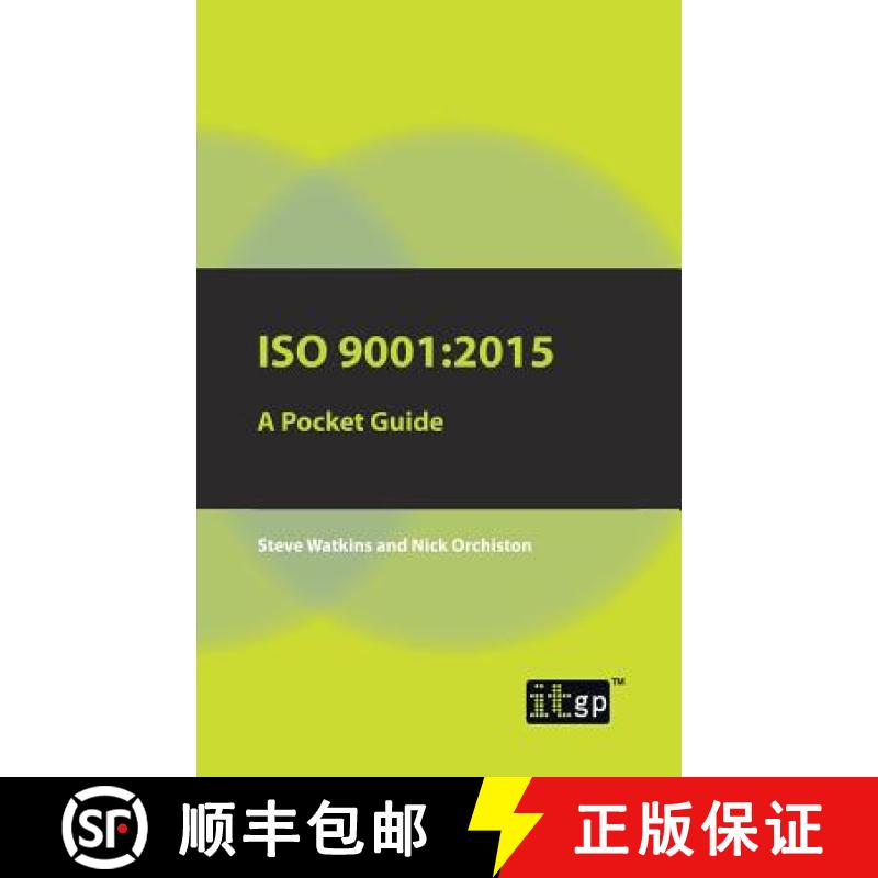 【2-3周达】ISO 9001: 2015 A Pocket Guide [9781849288118]