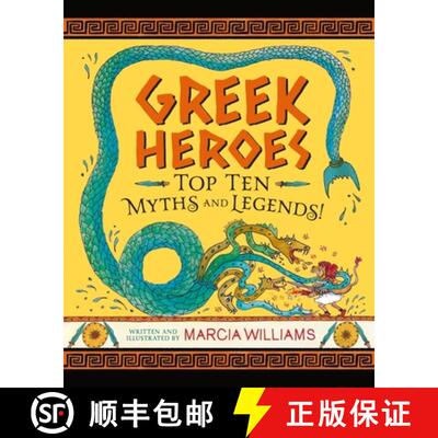 【3-4周达】Greek Heroes: Top Ten Myths and Legends! [9781529502763]