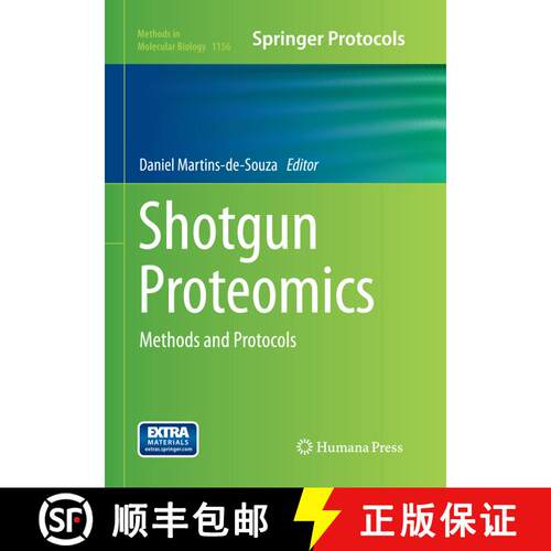 【3-4周达】Shotgun Proteomics: Methods and Protocols (Softcover reprint of the original 1st ed. 2014) [9781493946952]