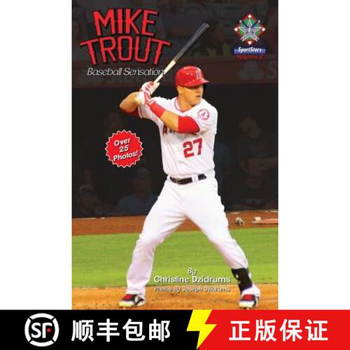 【3-4周达】Mike Trout: Baseball Sensation: SportStars Volume 2 [9781938438288]