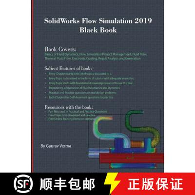 【3-4周达】SolidWorks Flow Simulation 2019 Black Book [9781988722542]