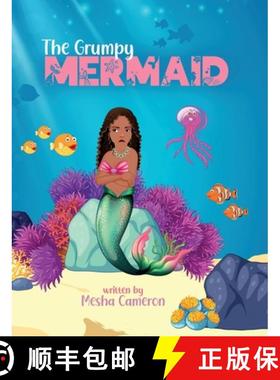 【3-4周达】The Grumpy Mermaid: Mermaid Story Books For Girls 3-5, Kid's Book On Kindness [9798986436913]