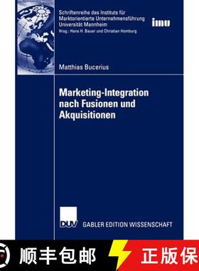 【3-4周达】Marketing-Integration Nach Fusionen Und Akquisitionen [9783824480739]