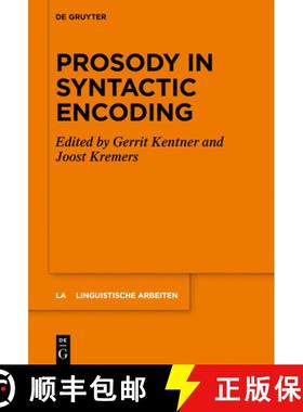 预订 Prosody in Syntactic Encoding [9783110649802]