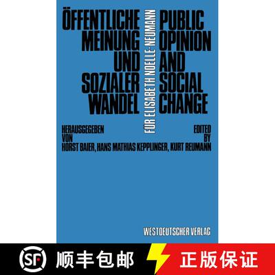 【3-4周达】Öffentliche Meinung und sozialer Wandel / Public Opinion and Social Change [9783531115337]