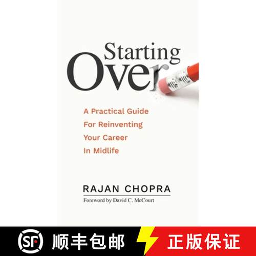 【3-4周达】Starting Over: A Practical Guide For Reinventing Your Career In Midlife [9781735381206]