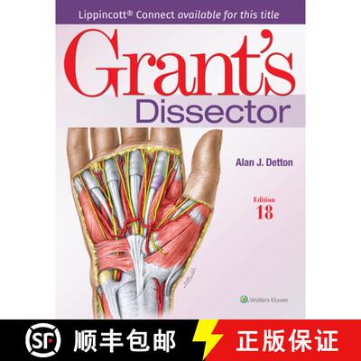 【3-4周达】Grant's Dissector [9781975193669]