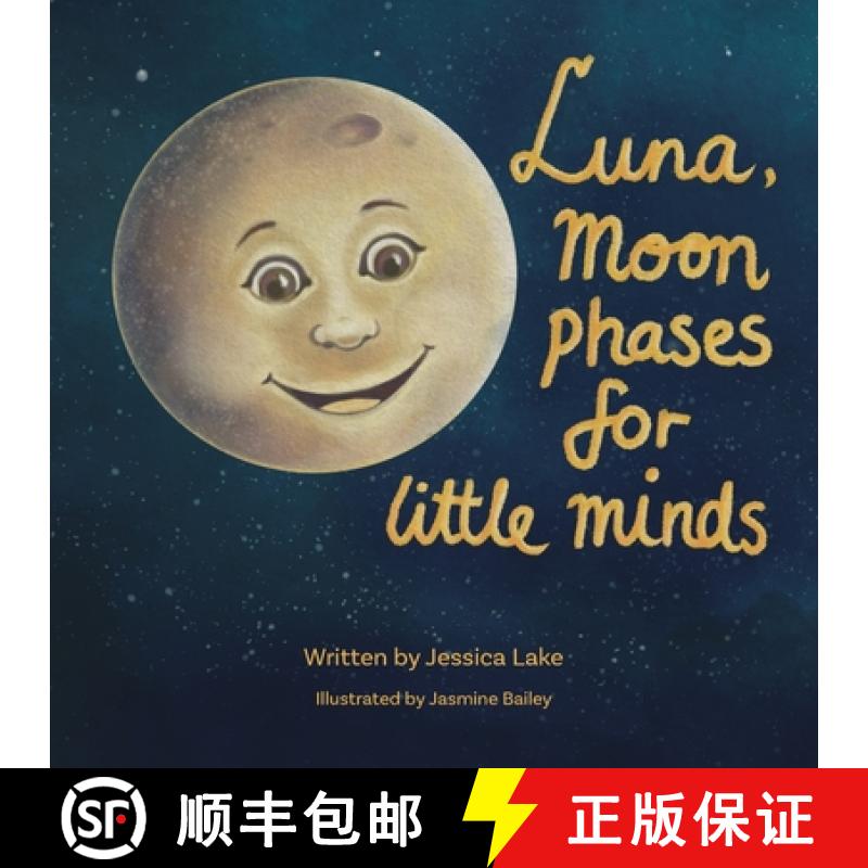【2-3周达】Luna, Moon phases for little minds. [9780473594589]