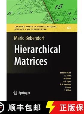 【3-4周达】Hierarchical Matrices : A Means to Efficiently Solve Elliptic Boundary Value Problems [9783540771463]