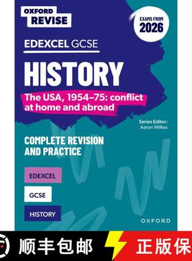【3-4周达】Oxford Revise: Edexcel GCSE History: The USA, 1954-75: conflict at home and abroad Complet... [9781382072915]