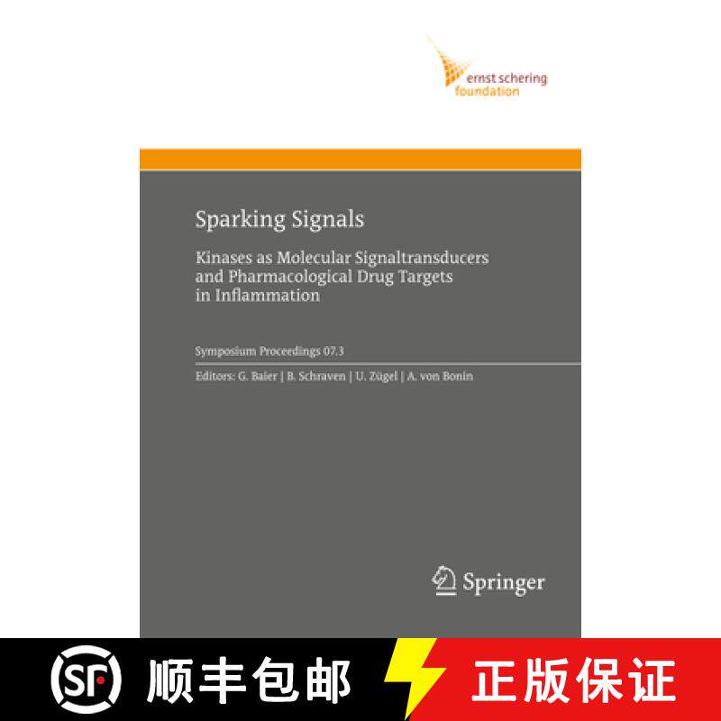 【3-4周达】Sparking Signals: Kinases as Molecular Signaltransducers and Pharmacological Drug Targets ... [9783642092626]