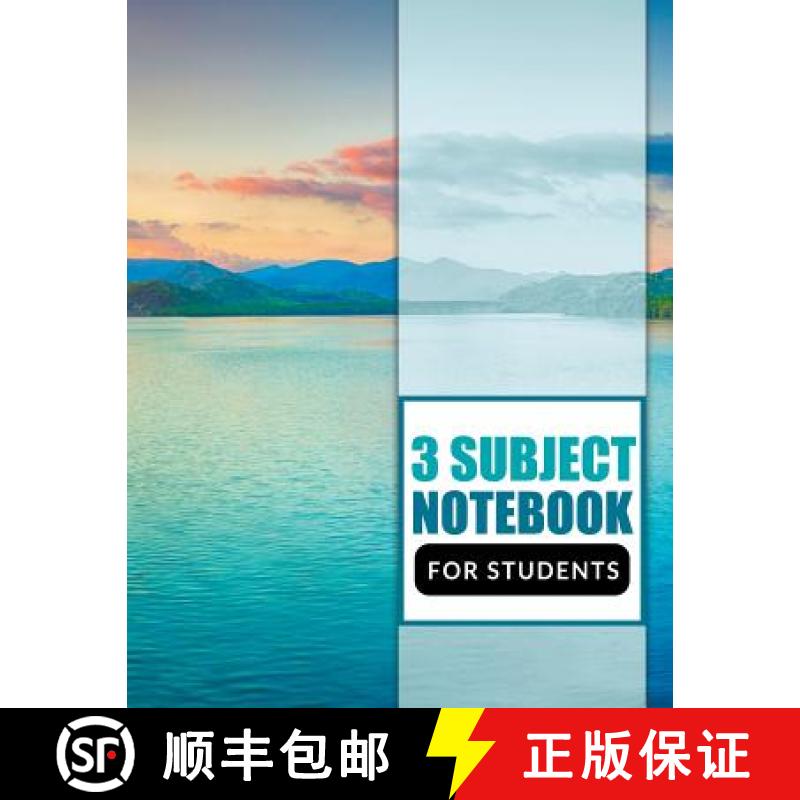 【3-4周达】3 Subject Notebook For Students [9781681277479]