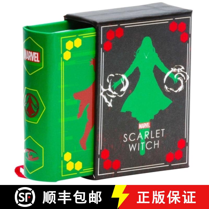 Marvel: The Tiny Book of Scarlet Witch and Vision: (Wanda Maximoff and Vision Comics, Geeky Novelty G... [9781647225766]