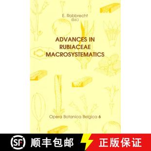 Macrosystematics Belgica Advances Botanica Volume 9789072619143 预订 Rubiaceae Opera