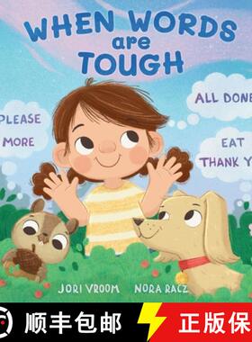 【3-4周达】When Words Are Tough: Please, More, All Done, Eat, Thank You [9798218288594]