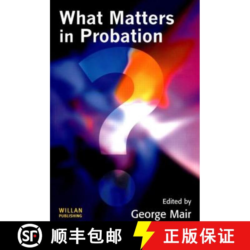 【3-4周达】What Matters in Probation [9781843920526]