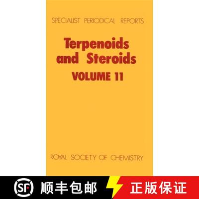 【3-4周达】Terpenoids and Steroids : Volume 11 [9780851863467]