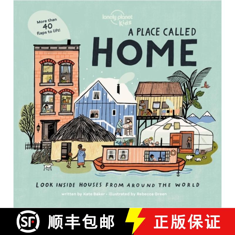 【3-4周达】Lonely Planet Kids a Place Called Home 1: Look Inside Houses Around the World [9781788689342]