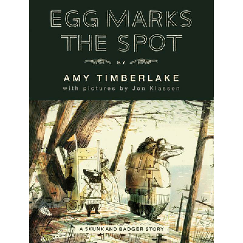 【4周达】Egg Marks the Spot (Skunk and Badger 2) [9781643750064]
