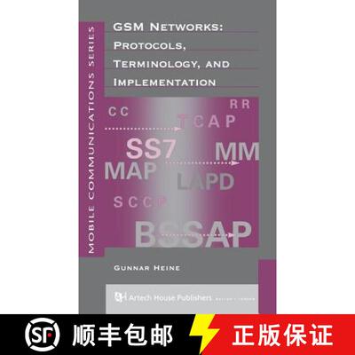 【3-4周达】精装 GSM Networks: Protocols, Terminology & Implementa- Tion [9780890064719]
